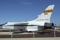 N802NA - Vought F-8C DFBW (Digital-Fly-By-Wire) Crusader at the NASA Dryden Flight Research Center, Edwards AFB, CA