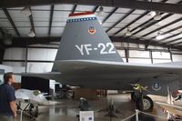 N22YF - Lockheed YF-22A at the Air Force Flight Test Center Museum, Edwards AFB CA