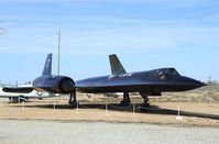 61-7955 - Lockheed SR-71A Blackbird at the Air Force Flight Test Center Museum, Edwards AFB CA