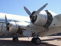 N67017 @ KFFZ - Douglas C-54 Skymaster (minus 1 engine and a few other parts) at Falcon Field, Mesa AZ