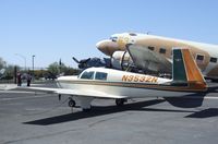 N3532N @ KFFZ - Mooney M20C Ranger outside the CAF Museum at Falcon Field, Mesa AZ