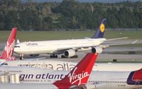 D-AIHH @ MCO - Lufthansa A340-600