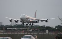 LX-TCV @ MIA - Cargolux 747