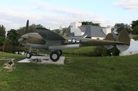 42-03993 @ MIA - If anyone has any info on this bird, please let me know so I can build a real profile.  I was told by someone that this was not a real plane - this plane is located at the 94th Aero Squadron Restaurant by Miami International Airport