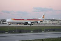 EC-KZI @ MIA - Iberia A340-600 new to database