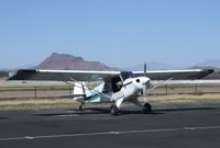 N405 @ KFFZ - Aviat A-1 Husky outside the CAF Museum at Falcon Field, Mesa AZ
