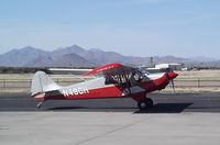 N48GH @ KFFZ - Aviat A-1B Husky outside the CAF Museum at Falcon Field, Mesa AZ
