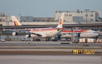 EC-IDF @ MIA - I seem to always miss the Iberia A343 in air - this time because I was driving to 94th Aero to get the LH A380 as this guy lands next to me. The last two times I was in the wrong place at the wrong time too.