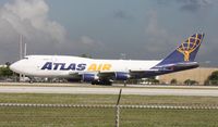 N429MC @ MIA - Atlas 747-400