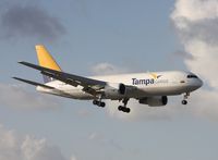 N769QT @ MIA - Tampa Colombia 767 landing 9