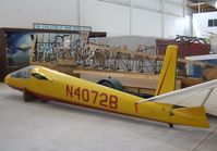 N4072B - Moore SS-1 at the Southwest Soaring Museum, Moriarty NM