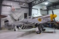 N2869D @ KRXE - North American P-51D Mustang at the Legacy Flight Museum, Rexburg ID