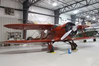 N217SD @ KRXE - Beechcraft D17S Staggerwing at the Legacy Flight Museum, Rexburg ID