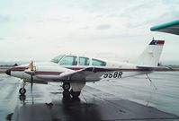 N7958R @ KEUL - Beechcraft D55 Baron at Caldwell Industrial airport, Caldwell ID