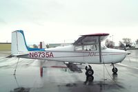 N6735A @ KEUL - Cessna 172 at Caldwell Industrial airport, Caldwell ID