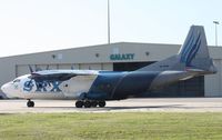 UK-11418 @ MCO - Avia Leasing AN-12 at Galaxy Aviation