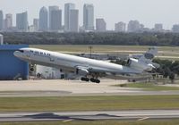 N277WA @ TPA - Downtown Tampa with World MD-11