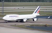 F-GEXB @ MCO - Air France 747