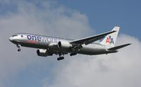 N395AN @ MCO - One World American 767-300