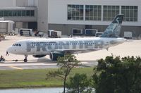 N914FR @ MCO - Stretch Frontier A319