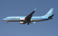 OO-JBG @ MCO - Canjet 737-800 in TUI group colors of Jetairfly of Belgium