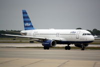 N506JB @ KSRQ - JetBlue Flight 346 Wild Blue Yonder (N506JB) taxis for departure at Sarasota-Bradenton International Airport - by Jim Donten