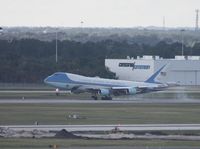92-9000 @ MCO - Air Force One from MCO rooftop