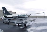 N6283Z @ KBLI - Cessna TU206G Turbo Stationair on amphibious floats at the Bellingham Intl. Airport, Bellingham WA
