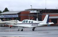 N1810L @ KBLI - Beechcraft A36 Bonanza 36 at the Bellingham Intl. Airport, Bellingham WA