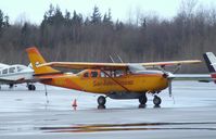 N684S @ KBLI - Cessna T207 Turbo Skywagon at the Bellingham Intl. Airport, Bellingham WA