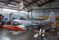 133462 - Canadair CT-133 Silver Star 3 (T-33) at the British Columbia Aviation Museum, Sidney BC