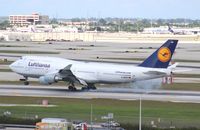 D-ABVP @ MIA - Lufthansa 747-400