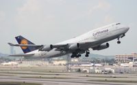 D-ABVZ @ MIA - Lufthansa 747-400