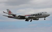 LX-WCV @ MIA - Cargolux 747-400F
