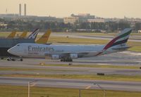 N415MC @ MIA - Emirates Air Cargo (Atlas Air) 747-400F