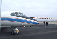 D-CMET @ EDDK - Dassault Falcon 20E-5 of the DLR at the DLR 2013 air and space day on the side of Cologne airport