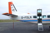 D-FDLR @ EDDK - Cessna 208B Grand Caravan of the DLR at the DLR 2013 air and space day on the side of Cologne airport
