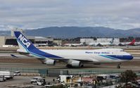 JA07KZ @ KLAX - Boeing 747-400F