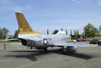 53-0704 - North American F-86D Sabre at the Travis Air Museum, Travis AFB Fairfield CA