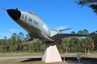57-0417 - F-101B Voodoo on a pedestal at Calloway ballpark near Panama City FL