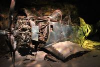 06833 @ NPA - SBD-4 Dauntless wreckage from Lake Michigan