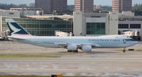 B-LJC @ MIA - Cathay Cargo 747-800