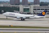 D-ABVM @ MIA - Lufthansa 747-400
