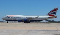 G-BNLZ @ MCO - British Airways Dreamflight 747-400
