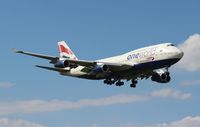G-CIVK @ MIA - British 747-400