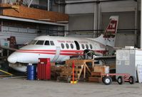 N339TE @ YIP - Ex TWExpress Jetstream sitting in a hangar at YIP