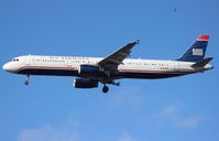 N546UW @ MCO - US Airways A321 - by Florida Metal