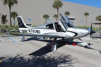 N780MD - Cirrus SR-22T at the Orange County Convention Center for NBAA 2012