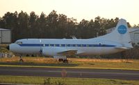 N1022C @ X04 - Convair 240 in Pan Am colors, has sat here for a few years