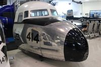 N43883 @ NPA - C-118 nose at Naval Aviation Museum
